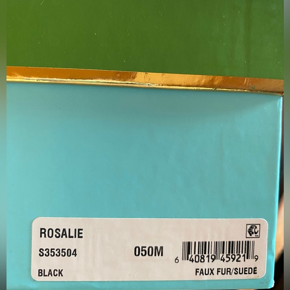 Kate Spade Rosalie faux fur boots. NIB Sz.5 - Picture 5 of 5